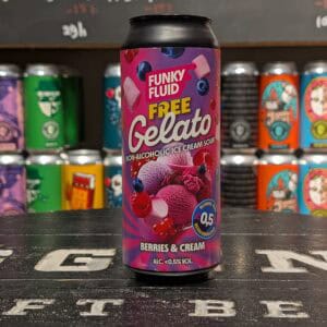 Funky Fluid - Free Gelato: Berries & Cream 0.5%