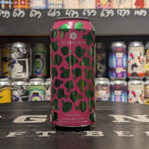 Broccoli Double Dry Hopped India Pale Ale blik op winkelrek.