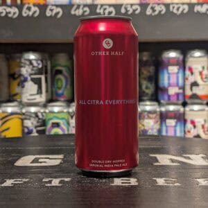 India Pale Ale blik met rode kleur en "Other Half" branding.