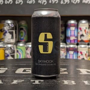 Skyhook blik met New England Double IPA, ideaal voor craft bier liefhebbers.