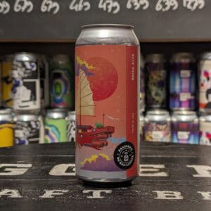 Unieke frisdrank in blik met kleurrijk ontwerp, verkrijgbaar bij Slijterij Van Gils.