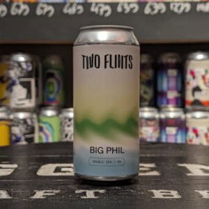 Can van Twee Flints met Nelson Sauvin hop, fris en hoppig.