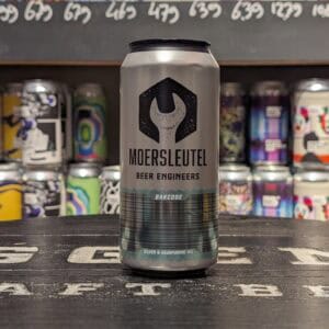 Bierblik van Moersleutel met Nelson Sauvin hop, craft bier, uniek design.