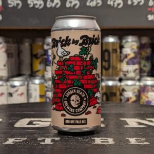 Blik met Red Rye Pale Ale van de Golden Draak Brewing Company.